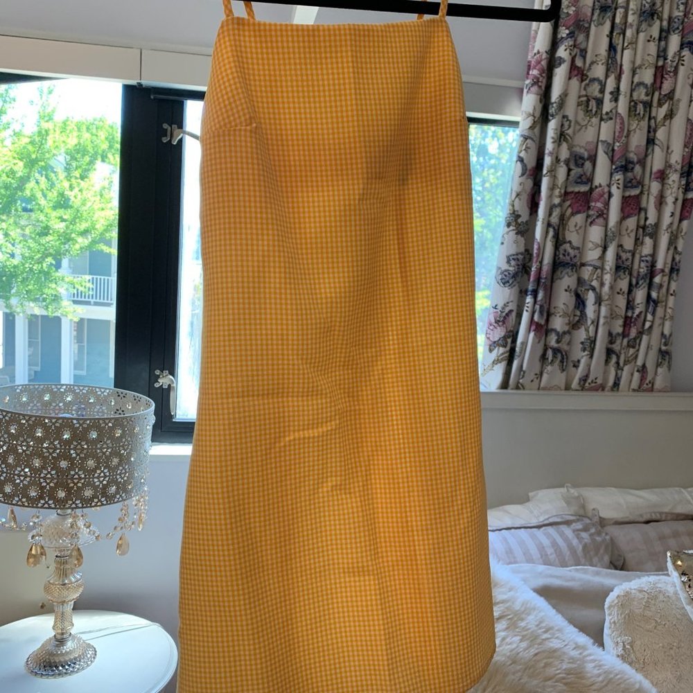 Yellow Purr Melrose Dress